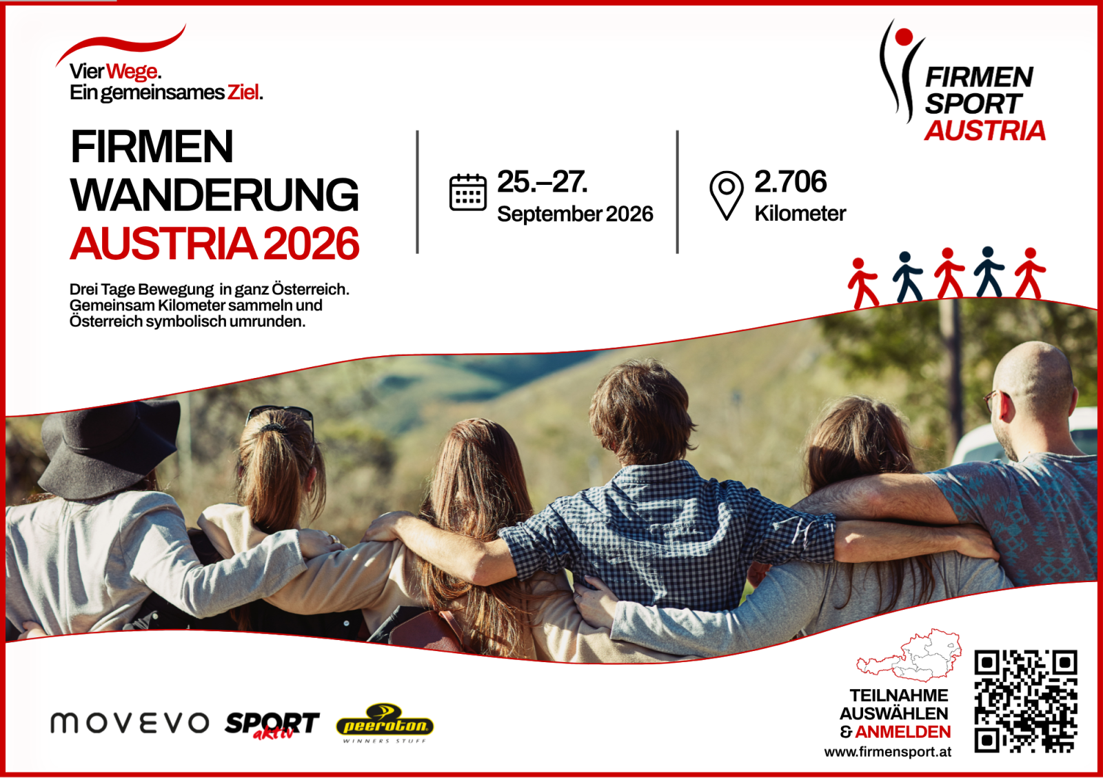 Firmen Wanderung Austria: Ein Wochenende, das ganz Österreich in Bewegung bringt