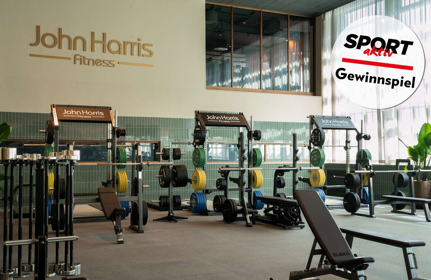 Gewinnspiel: Wir verlosen 1 Halbjahresmitgliedschaft in einem John Harris Fitnessclub nach Wahl