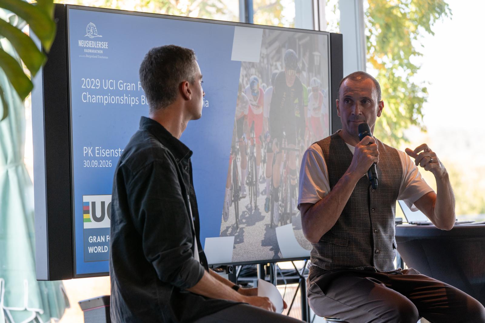 Burgenland rüstet sich für Rad-WM 2029 – Ivan Basso wird Ambassador