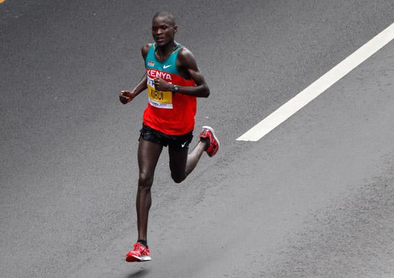 Abel Kirui ueber Ausdauer