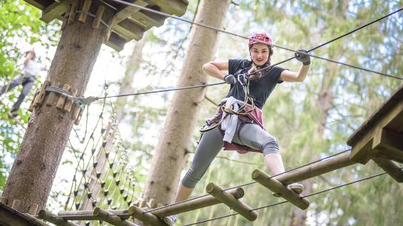 Safety Line: Mehr Sicherheit für Kletterer im Abenteuerpark Gröbming / Bild: Christoph Huber
