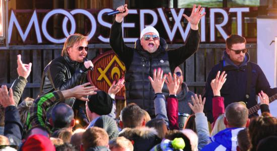 Und jetzt alle: Von Partykrachern, Skiopenings und Metalheads / Bild: Mooserwirt Und jetzt alle: Von Partykrachern, Skiopenings und Metalheads / Bild: Mooserwirt