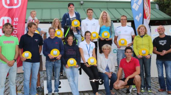 Saisonfinale des arena Austrian Open Water Cup 2015: 460 Schwimmer aus 16 Nationen in der Wertung / Bild: Katharina Feuchtner Saisonfinale des arena Austrian Open Water Cup 2015: 460 Schwimmer aus 16 Nationen in der Wertung / Bild: Katharina Feuchtner