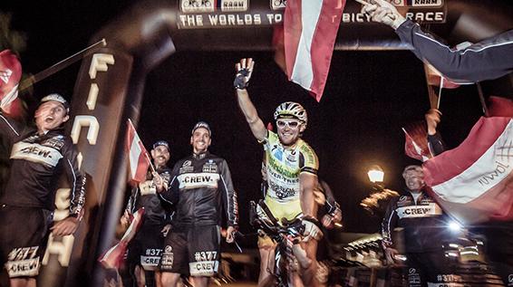 Strasser gewinnt Race Across America 2017 mit Rekord-Vorsprung / Bild: Manuel Hausdorfer / lime-art.at