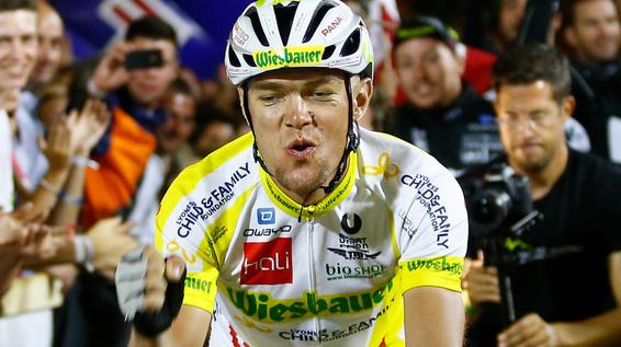 Christoph Strasser gewinnt das Race around Austria 2015 / Bild: Felix Roittner