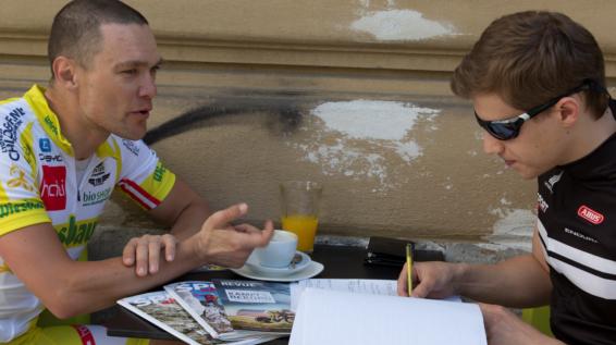 Christoph Strasser im Interview - Teil 2: "So lange man lacht, tut der Hintern nicht so weh ..." / Bild: Thomas Polzer Christoph Strasser im Interview - Teil 2: "So lange man lacht, tut der Hintern nicht so weh ..." / Bild: Thomas Polzer