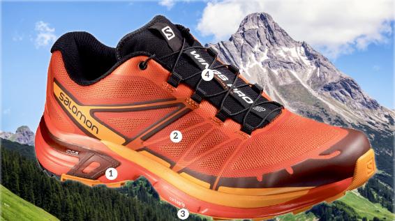 Das kann ein Trailrunning-Schuh / Bild: Salomon / iStock / FooTToo