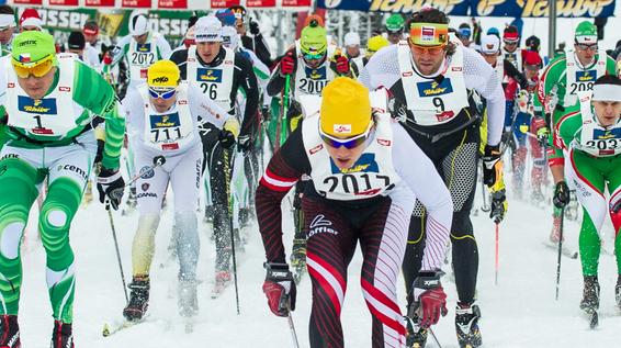 Dolomitenlauf 2015 in unmittelbarer Nähe von James Bond / Bild: Expa / Michael Gruber Dolomitenlauf 2015 in unmittelbarer Nähe von James Bond / Bild: Expa / Michael Gruber