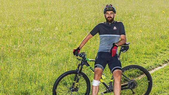 Als MTB-Neuling zum Dolomitenmann: Nicht mehr umfallfrei / Bild: Thomas Polzer Als MTB-Neuling zum Dolomitenmann: Nicht mehr umfallfrei / Bild: Thomas Polzer