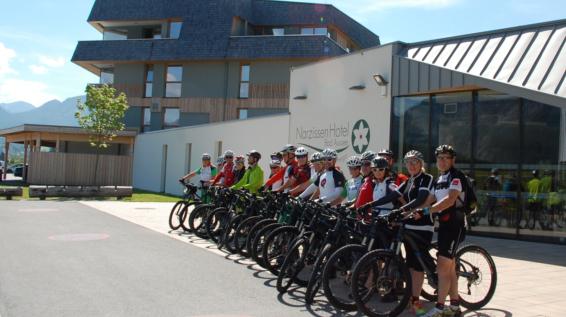 Uphill-Flow beim 1. SPORTaktiv E-MTB-Camp in Bad Aussee / Bild: KK