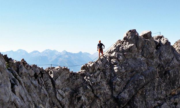 Eisenwege Klettersteige Anna Adrenalin