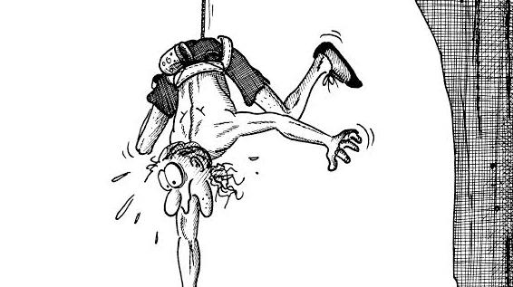 Kletterkabarett im City Adventure Center Graz: "Erbse" kommt am 25. Februar / Bild: Veranstalter