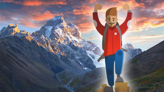 Unterschätzte Gefahren am Berg: Bist du auch wirklich fit genug? / Bild: iStock / Andrew_Mayovskyy / superiorstocker / Montage: sportaktiv.com