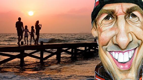 Fit mit Sumi: Es ist deine Familie, die dich stark macht! / Bild: KK / Karikatur: Petar Pismestrovic Fit mit Sumi: Es ist deine Familie, die dich stark macht! / Bild: KK / Karikatur: Petar Pismestrovic