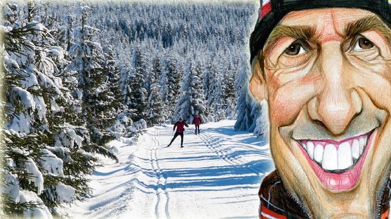 Fit mit Sumi: Ein Winter, wie er früher war / Bild: iStock / PytyCzech // Karikatur: Petar Pismestrovic Fit mit Sumi: Ein Winter, wie er früher war / Bild: iStock / PytyCzech // Karikatur: Petar Pismestrovic