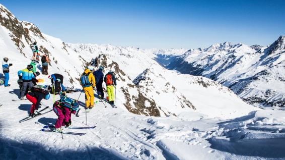 Mehr als 30 Aussteller beim FreerideTestival in Warth-Schröcken / Bild: Warth-Schröcken