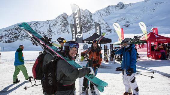 Aktiv-Tipp fürs Wochenende: Finale des Thule FreerideTestival 2017 auf dem Kaunertaler Gletscher / Bild: Daniel Zangerl Aktiv-Tipp fürs Wochenende: Finale des Thule FreerideTestival 2017 auf dem Kaunertaler Gletscher / Bild: Daniel Zangerl