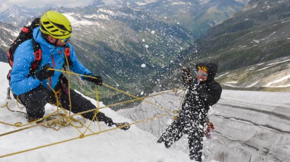 Gewusst wie: Gefahrenquellen im Hochgebirge minimieren / Bild: Martin Edlinger Gewusst wie: Gefahrenquellen im Hochgebirge minimieren / Bild: Martin Edlinger