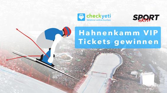 Hahnenkammrennen 2016: SPORTaktiv und CheckYeti bringen dich zum Ski-Event des Jahres! / Bild: CheckYeti