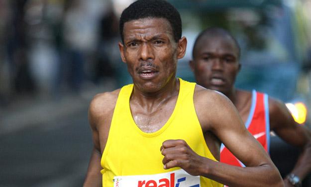 Haile Gebrselassie laeuft Wien