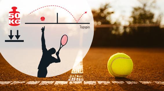 Ball-Physik: 4 erstaunliche Fakten rund ums Tennis / Bild: iStock / Popartic // Styria Media Design