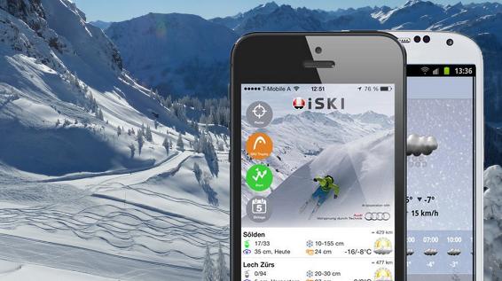 Ski App iSKI startet mit neuen Features in die Skisaison 2015 / Bild: iSki / KK