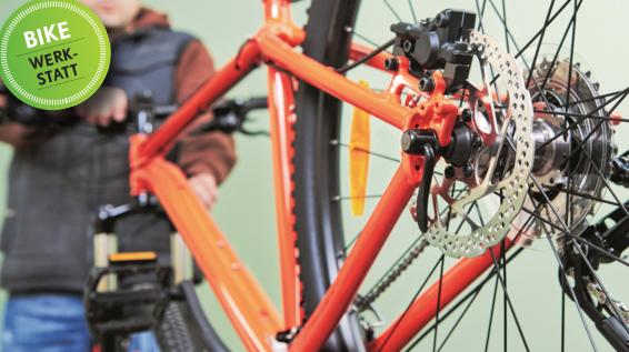 lack ausbessern fahrrad