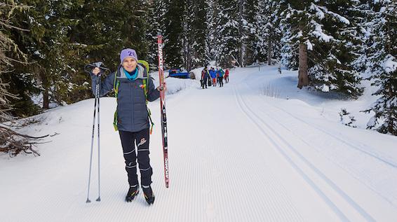 Running Zuschi unterwegs: Wenn Läufer langlaufen ... / Bild: Horst von Bohlen