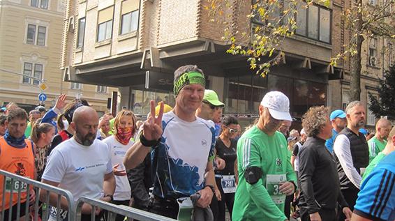 Laufen in der Drachenstadt: SPORTaktiv beim Ljubljana Marathon 2017 / Bild: Wolfgang Kühnelt