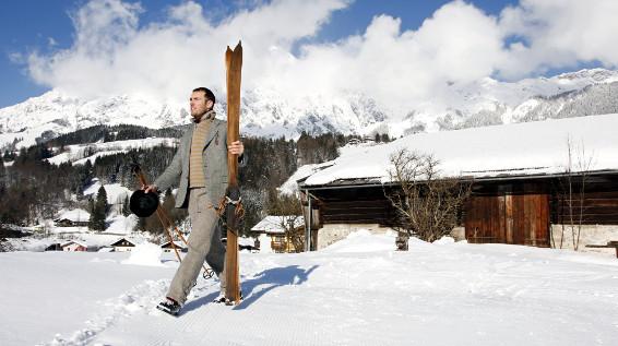 Vom Museum auf die Piste: 7. Nostalgie-Ski-Weltmeisterschaft in Saalfelden Leogang / Bild: Mario Kemetinger