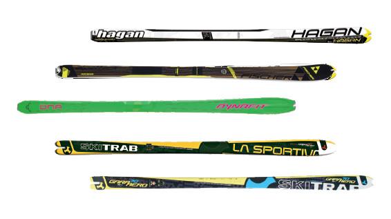 Im Schaufenster: 5 Race-Tourenski im Vergleich / Bild: Hersteller