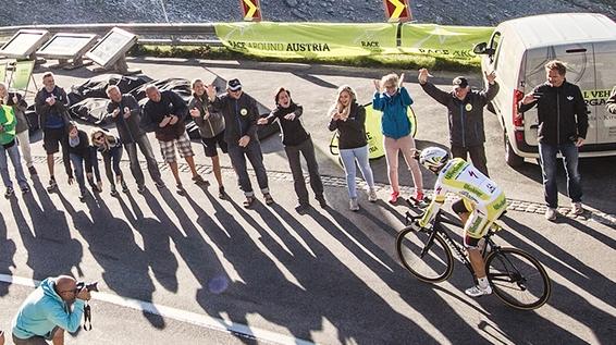 Race Around Austria 2015: Christoph Strasser mit 100 km Vorsprung nach Tag 2 / Bild: Manuel Hausdorfer / limeART Race Around Austria 2015: Christoph Strasser mit 100 km Vorsprung nach Tag 2 / Bild: Manuel Hausdorfer / limeART