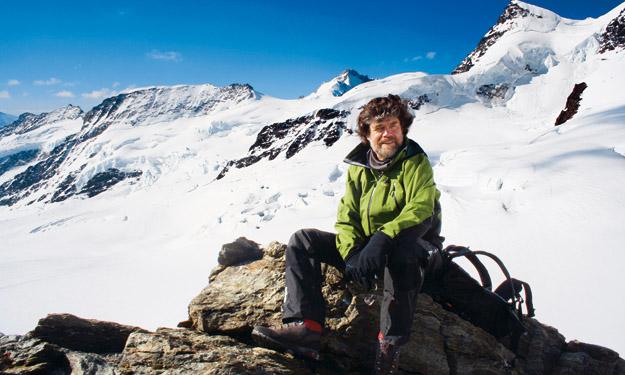 Reinhold Messner im Interview / Bild: Schwenk Film / Pascal Nothdurft