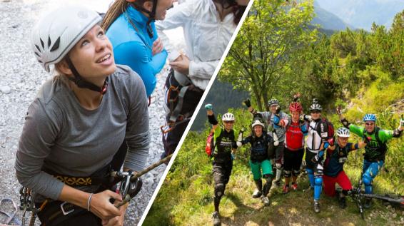 Drei kostenlose Sicherheitscamps für Biker und Kletterer im September / Bild: SAAC