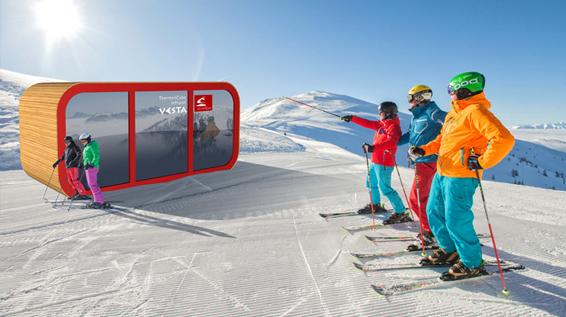 Bad Kleinkirchheim: Was macht die Sauna auf der Piste? / Bild: Tourismus Bad Kleinkirchheim