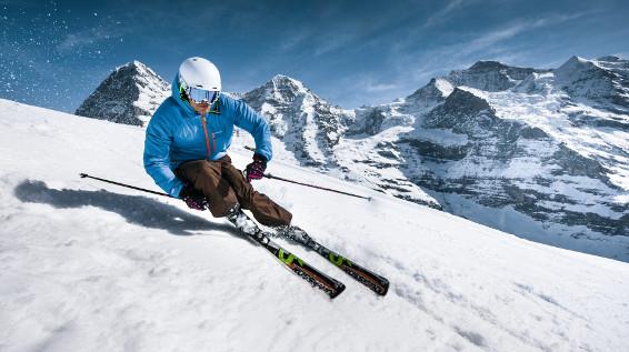 Skimovie, Speedcheck, Photopoint: Schweizer Skigebiete setzen auf Skiline / Bild: Jungfraubahn Management AG / Christian Mairitsch