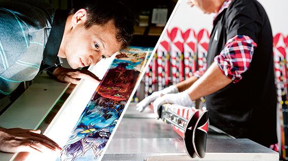 Wie entsteht eigentlich ein Ski? / Bild: Atomic