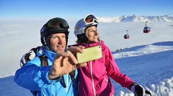Skifahren in Kitzbühel - Hohe Salve / Bild: Norbert Eisele