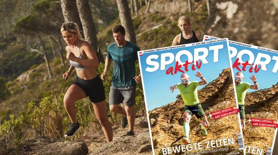 Das neue SPORTaktiv Magazin ist ab 4. August erhältlich! / Bild: iStock / Jacob Ammentorp Lund / Cover: x-bionic / Montage: sportaktiv.com