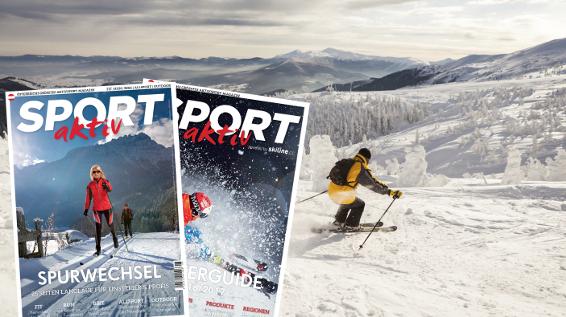 Das neue SPORTaktiv Magazin mit großem Winterguide ab 1. Dezember erhältlich! / Bild: iStock / lafar / Cover Stammausgabe: TVB Osttirol / Cover Winterguide: Völkl Das neue SPORTaktiv Magazin mit großem Winterguide ab 1. Dezember erhältlich! / Bild: iStock / lafar / Cover Stammausgabe: TVB Osttirol / Cover Winterguide: Völkl