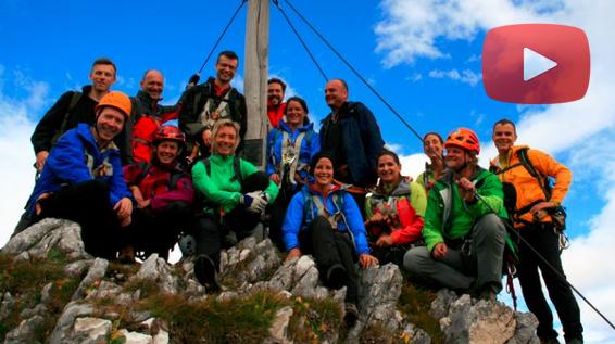 VIDEO: Abschluss After Work Berghaus Tour 2014 am Osterfelderkopf / Bild: Berghaus