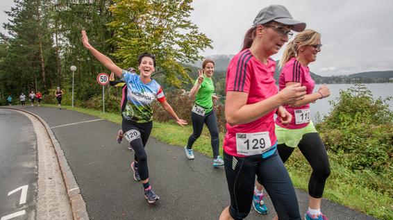 "Frauen laufen für ...": Erfolgreiche Premiere am Klopeiner See / Bild: Horst von Bohlen