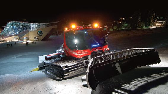 Pistenpräperierung: Wenn es Nacht wird am Skiberg / Bild: Galzigbahn Pistenpräperierung: Wenn es Nacht wird am Skiberg / Bild: Galzigbahn