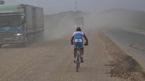 Russia Coast to Coast, Tag 10: Wolfgang Faschings Glück im Unglück / Bild: Gregor Hartl