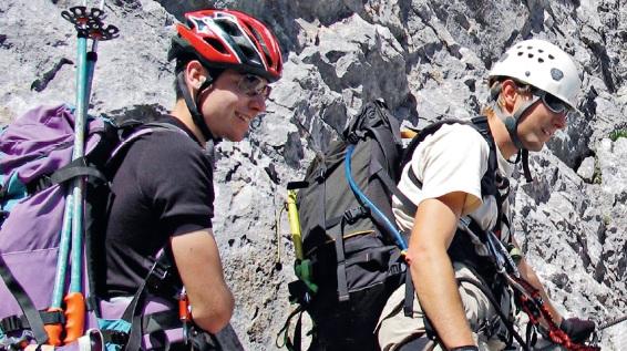 Kennzeichnung und Schwierigkeitsgrade von Klettersteigen: Ein Einführung / Bild: Axel Jentzsch-Rabl / Alpinverlag Kennzeichnung und Schwierigkeitsgrade von Klettersteigen: Ein Einführung / Bild: Axel Jentzsch-Rabl / Alpinverlag