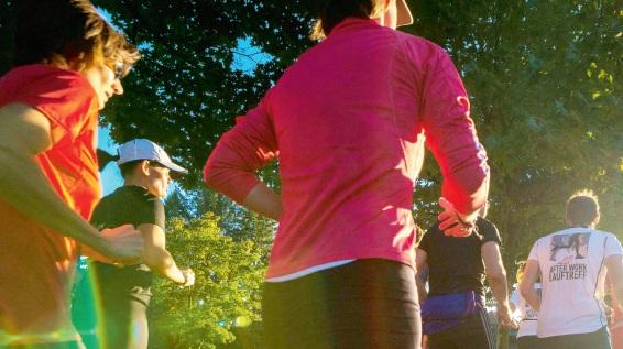 Treffpunkt Lauftreff: Motivation in der Gruppe