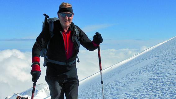 Helmut Klinger hat in 40 Jahren Tourengehen alle Materialsprünge miterlebt / Bild: KK Bild: KK