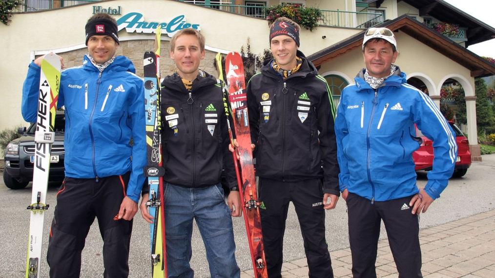 TrainingslagerRamsau-_-vlnr-Fasser-Weisskopf-Zugg-Lugger-_-cBild-Karl-Posch TrainingslagerRamsau-_-vlnr-Fasser-Weisskopf-Zugg-Lugger-_-cBild-Karl-Posch