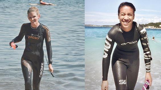 Triout Girls Julia und Donata Training für Ironman / Bild: trioutgirls Triout Girls Julia und Donata Training für Ironman / Bild: trioutgirls