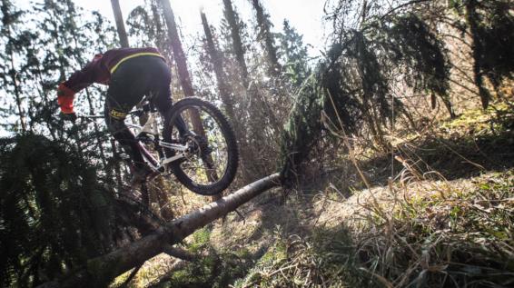 Mountainbike Tutorial: So lernst du den Bunny Hop / Bild: Thomas Schweighofer Mountainbike Tutorial: So lernst du den Bunny Hop / Bild: Thomas Schweighofer Tutorial Anleitung MTB Bunny Hop lernen
